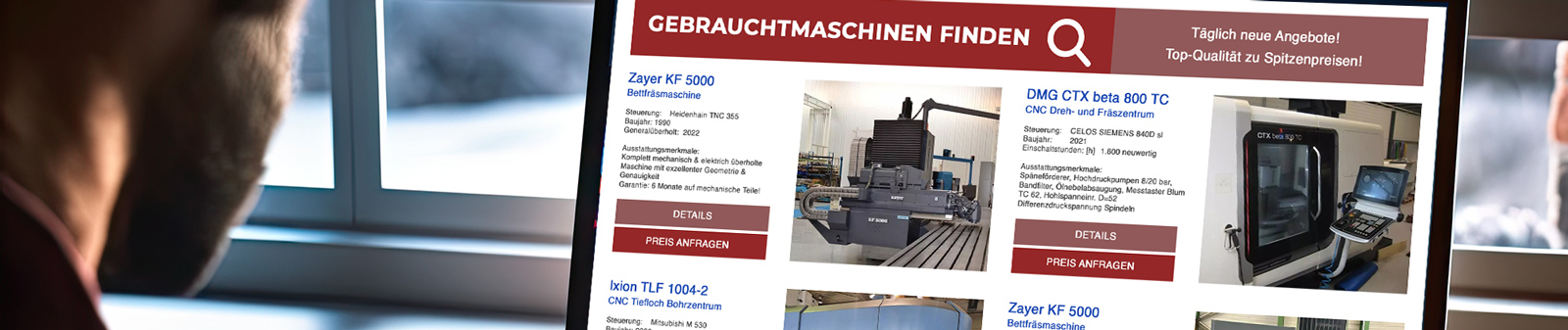 Wo Gebrauchtmaschine kaufen?